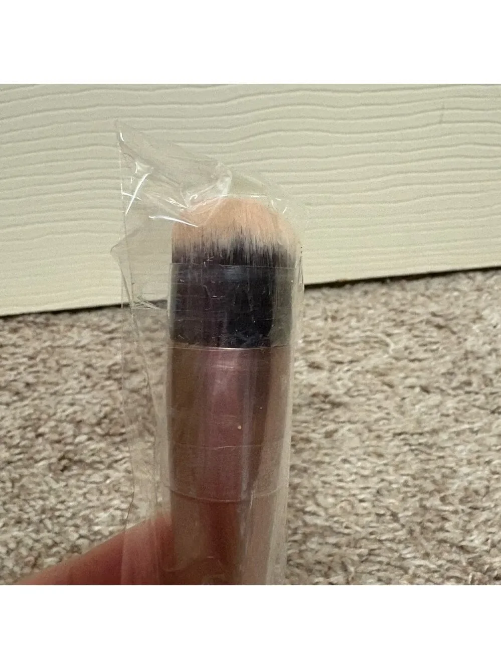 Ever Face 2 Foundation Brush vegan cruelty free synthetic bristles new in bag